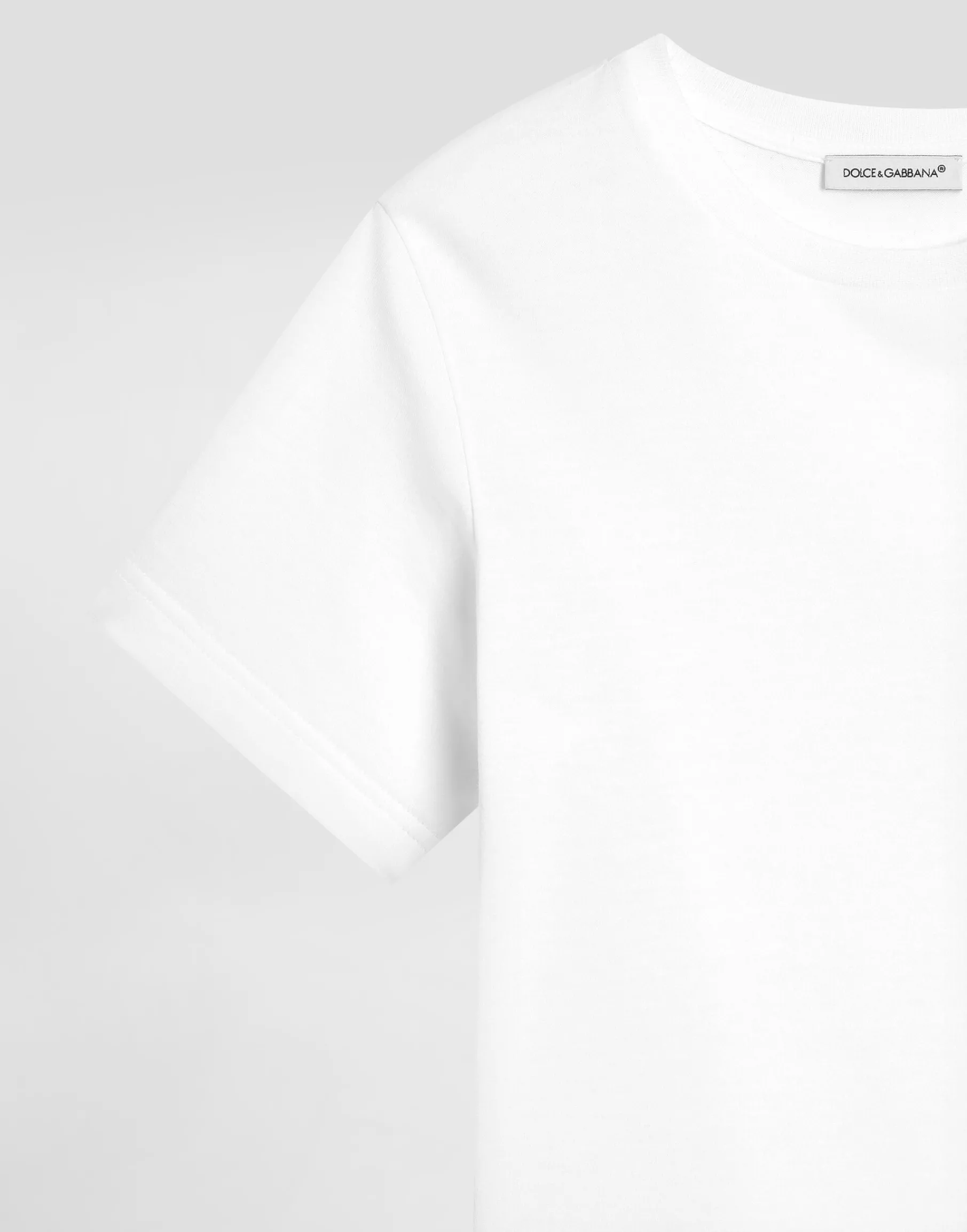 Jersey T-shirt with patch