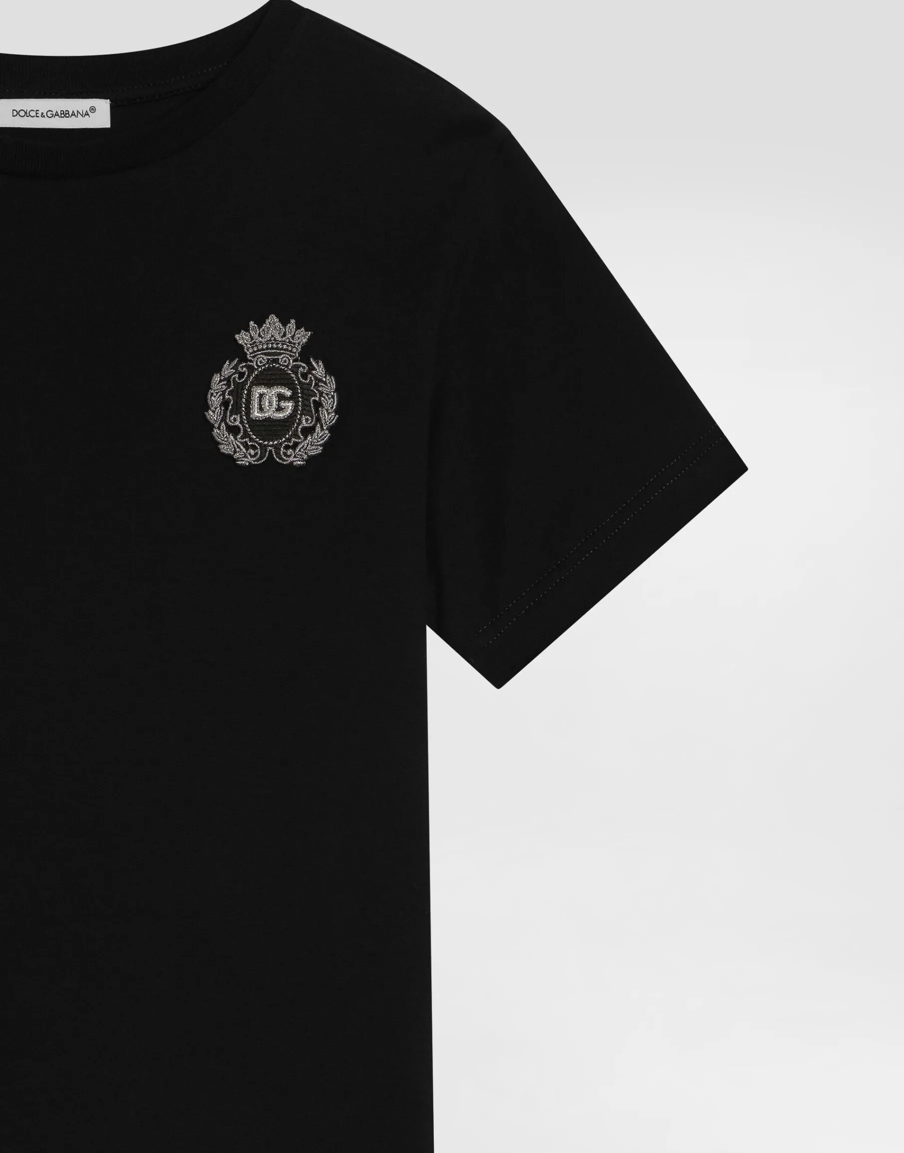 Jersey T-shirt with patch