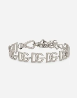 KIM DOLCE&GABBANA Choker with DG multi-logo
