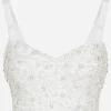 KIM DOLCE&GABBANA Corset top with beading