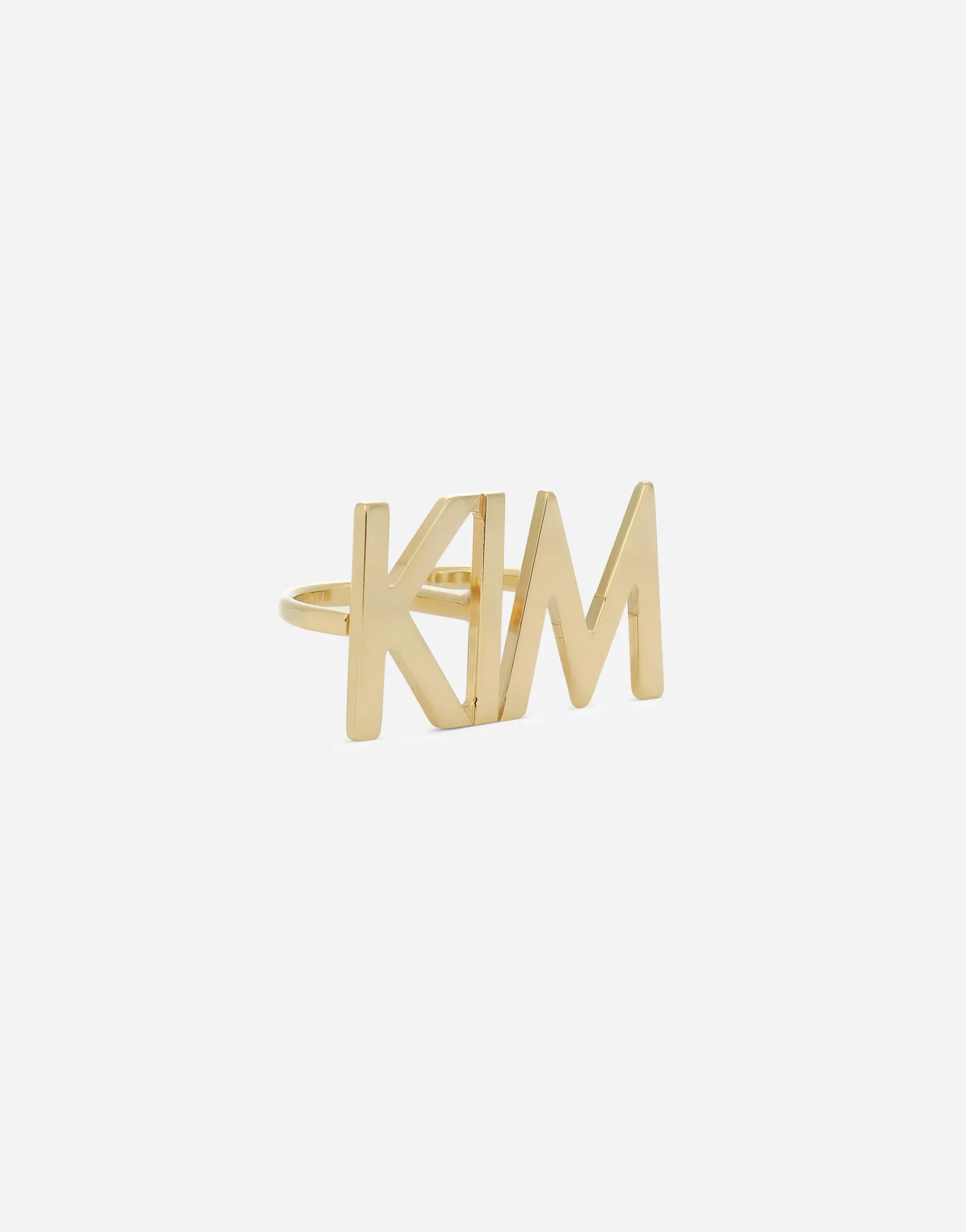 KIM DOLCE&GABBANA Double "KIM" ring