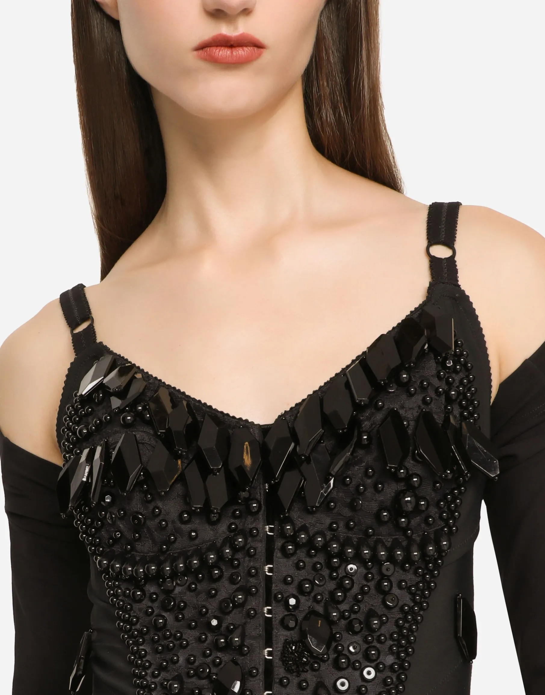 KIM DOLCE&GABBANA Embroidered minidress