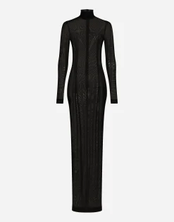 KIM DOLCE&GABBANA Long tulle dress