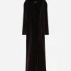 KIM DOLCE&GABBANA Long velvet coat