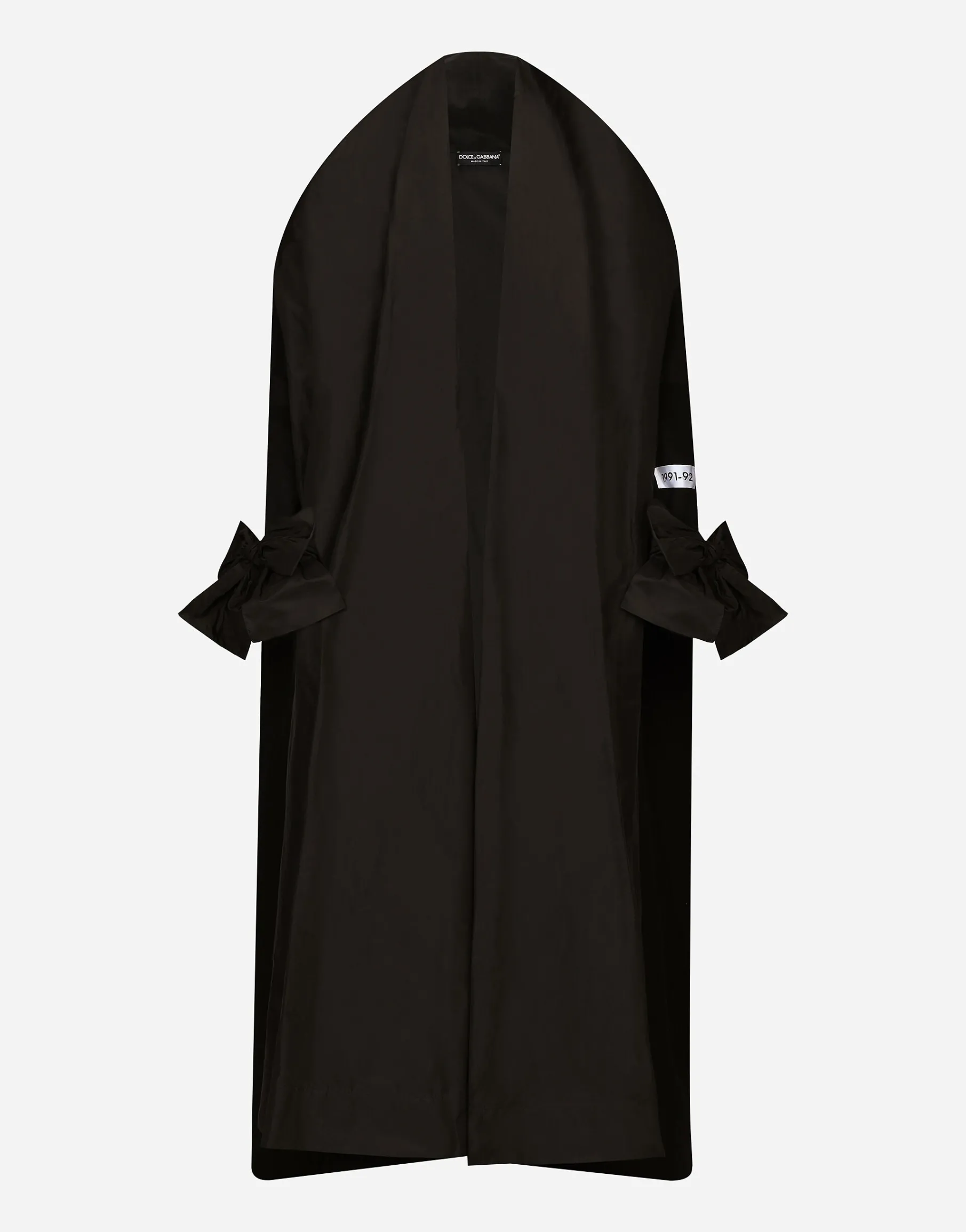 KIM DOLCE&GABBANA Long wool and cashmere coat