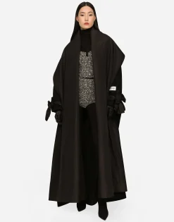 KIM DOLCE&GABBANA Long wool and cashmere coat