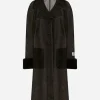KIM DOLCE&GABBANA Organza trench coat with the Re-Edition label