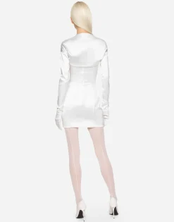 KIM DOLCE&GABBANA Satin shrug