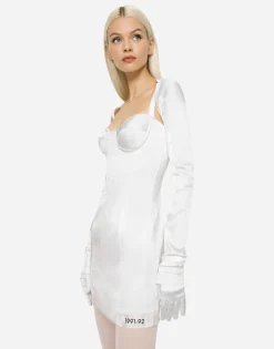 KIM DOLCE&GABBANA Satin shrug