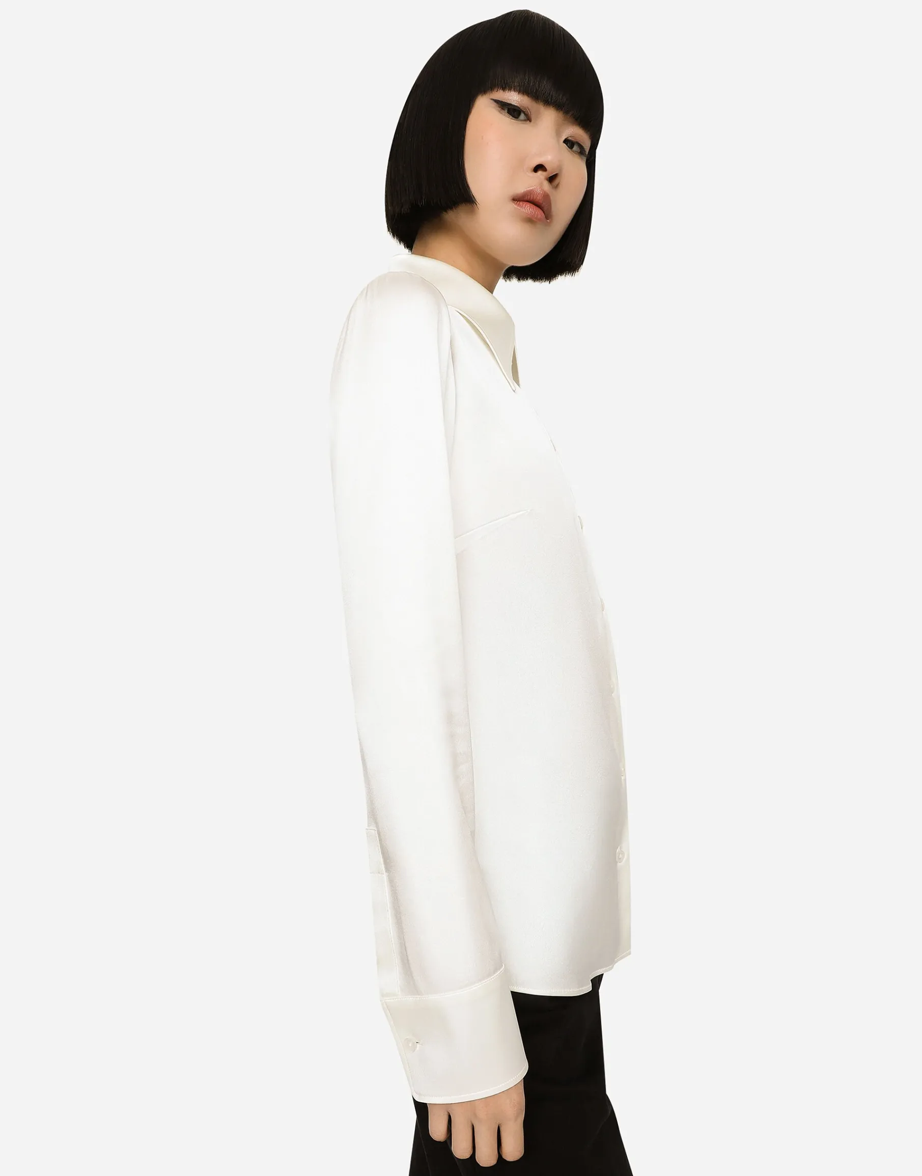 KIM DOLCE&GABBANA Satin shirt