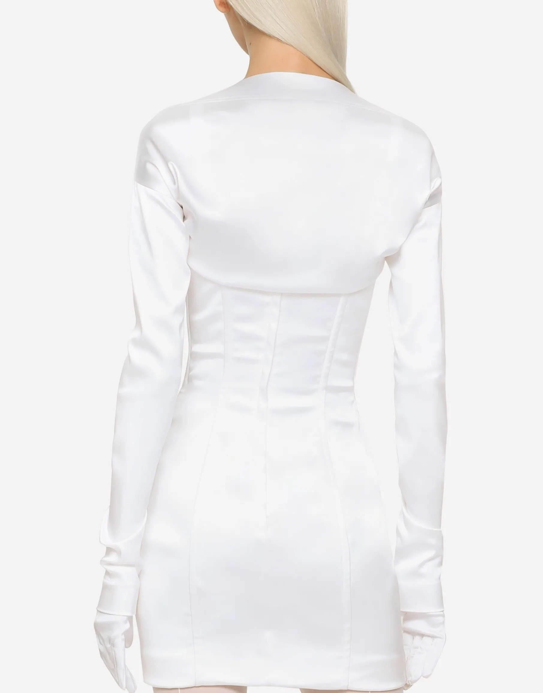 KIM DOLCE&GABBANA Satin shrug