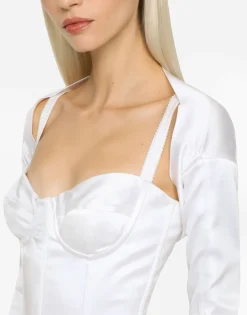 KIM DOLCE&GABBANA Satin shrug