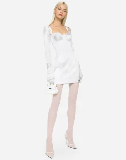 KIM DOLCE&GABBANA Satin shrug