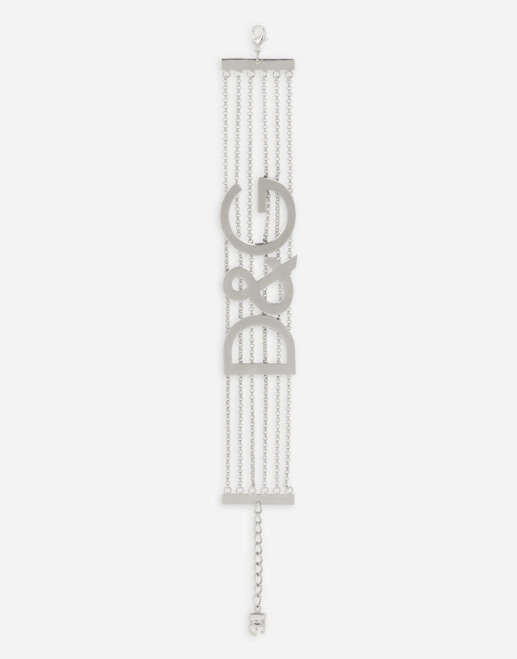 KIM DOLCE&GABBANA Semi-rigid “D&G” multi-chain choker