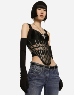 KIM DOLCE&GABBANA Stretch denim skinny jeans