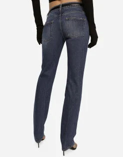 KIM DOLCE&GABBANA Stretch denim skinny jeans