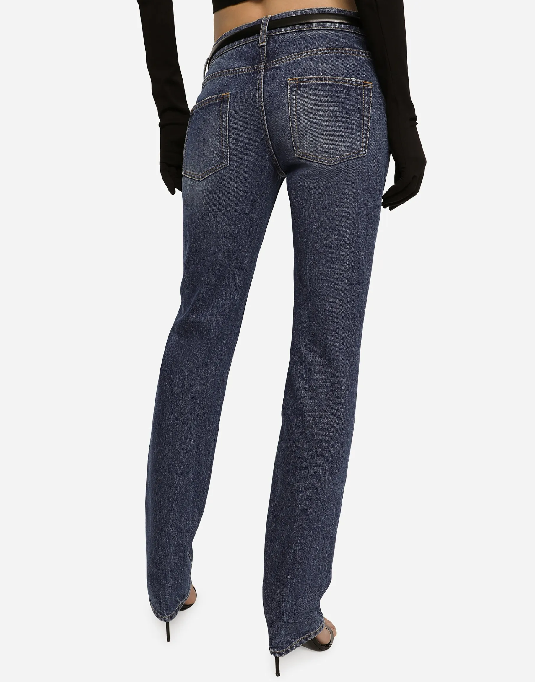KIM DOLCE&GABBANA Stretch denim skinny jeans