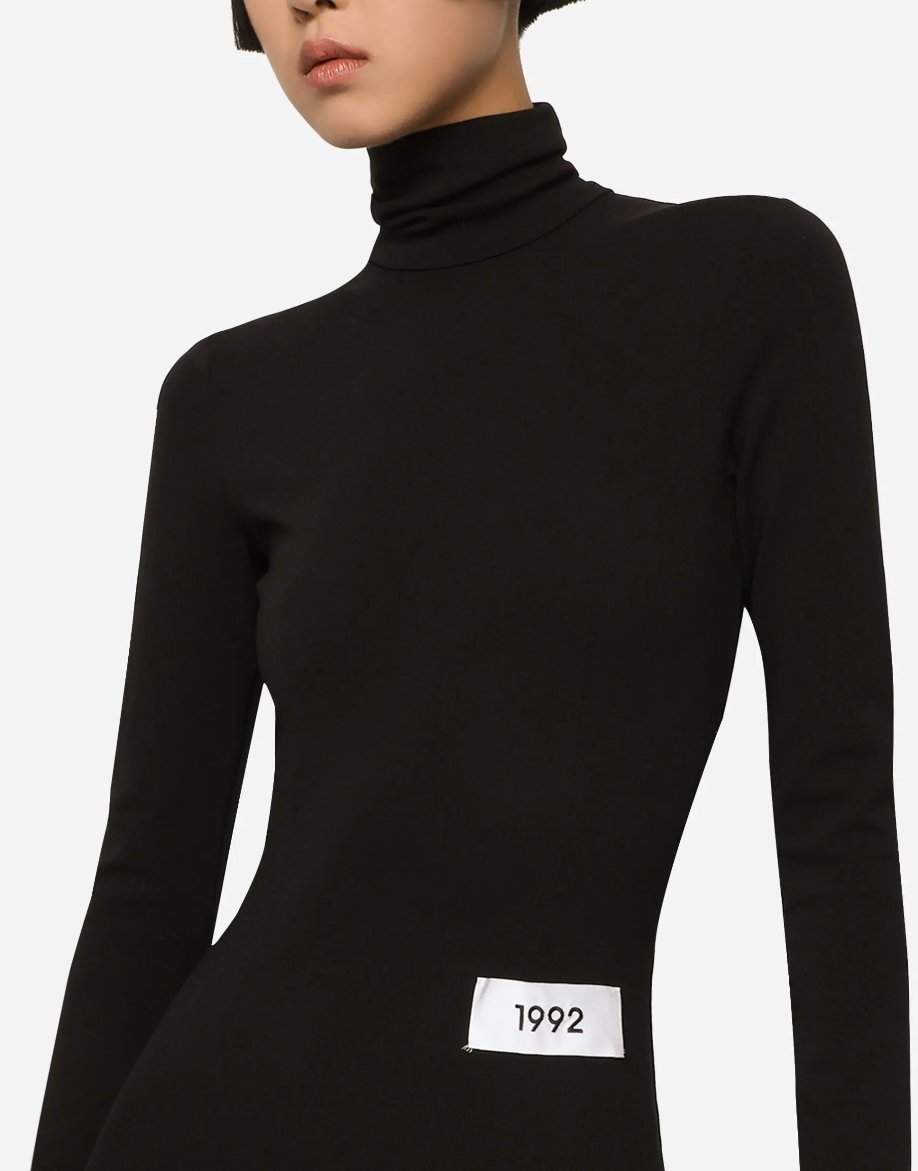 KIM DOLCE&GABBANA Stretch jersey Milano rib jumpsuit