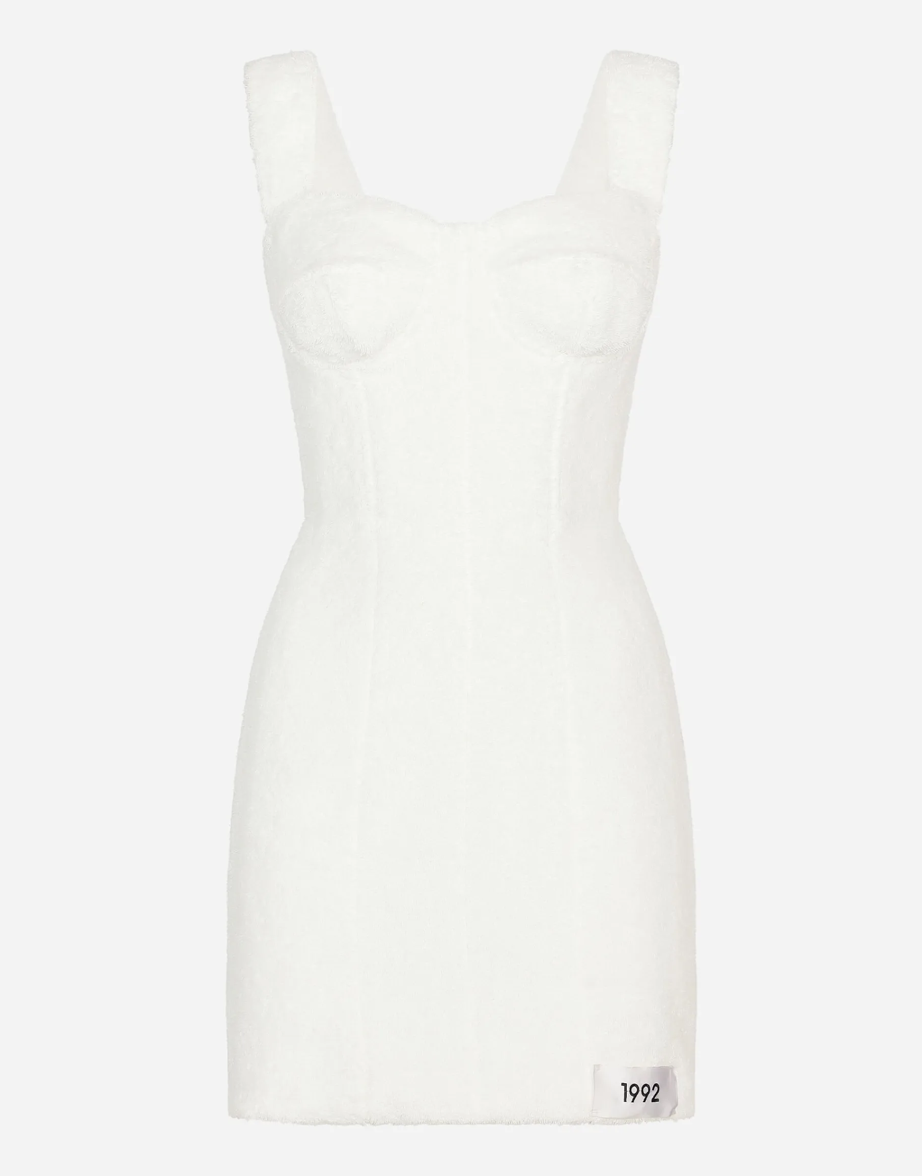KIM DOLCE&GABBANA Terrycloth minidress