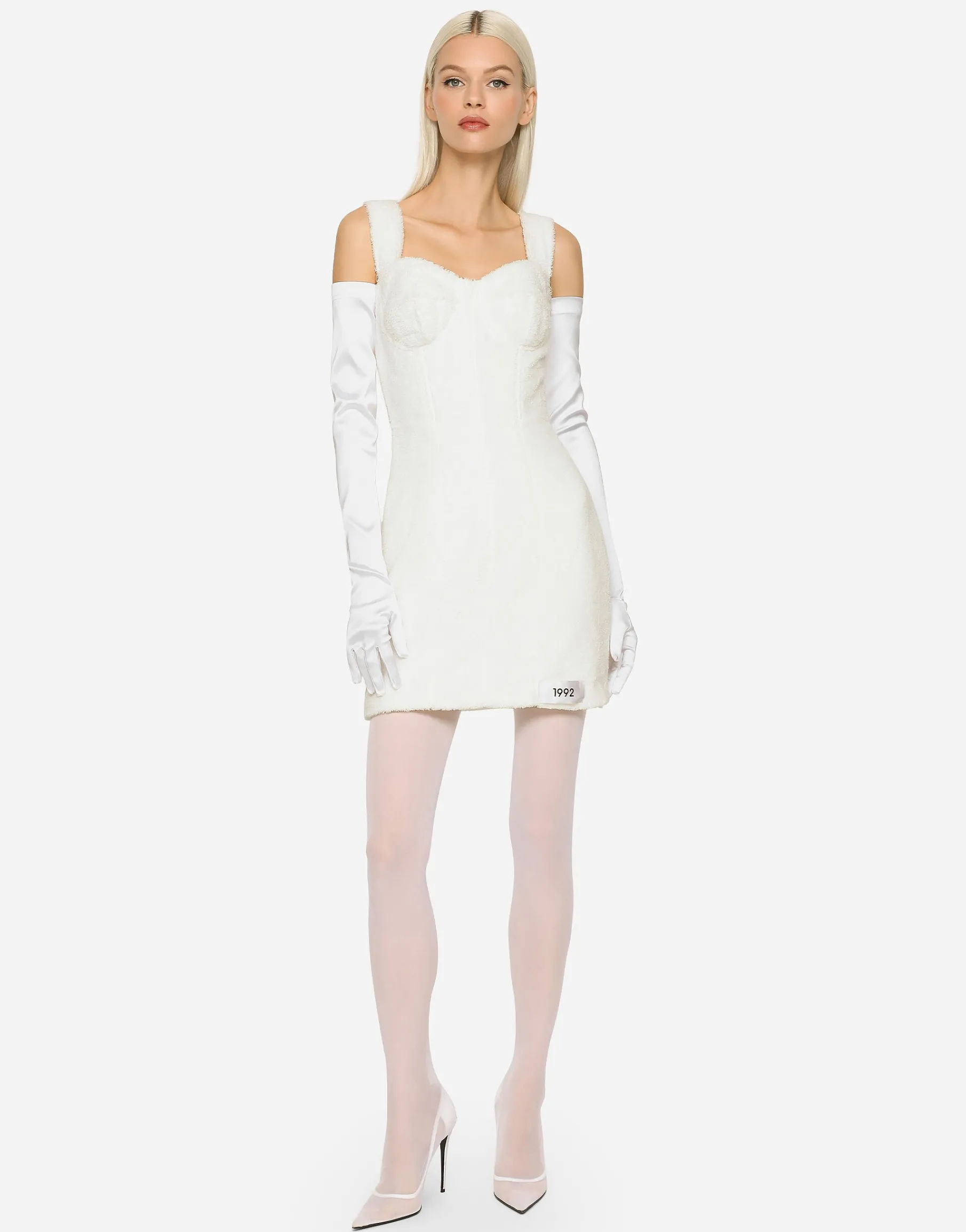 KIM DOLCE&GABBANA Terrycloth minidress