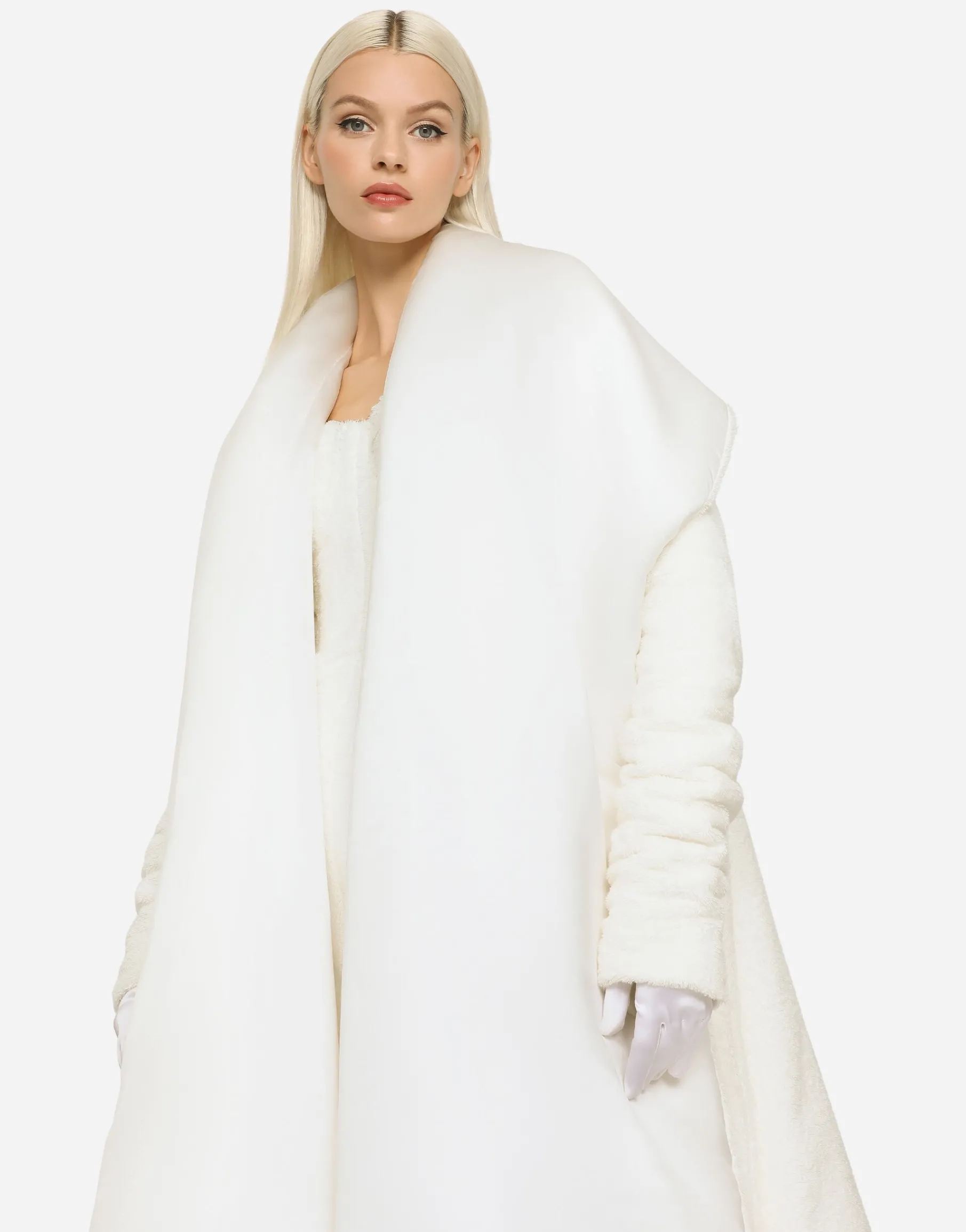 KIM DOLCE&GABBANA Terrycloth coat