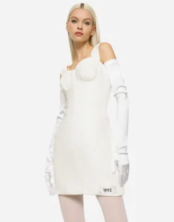KIM DOLCE&GABBANA Terrycloth minidress
