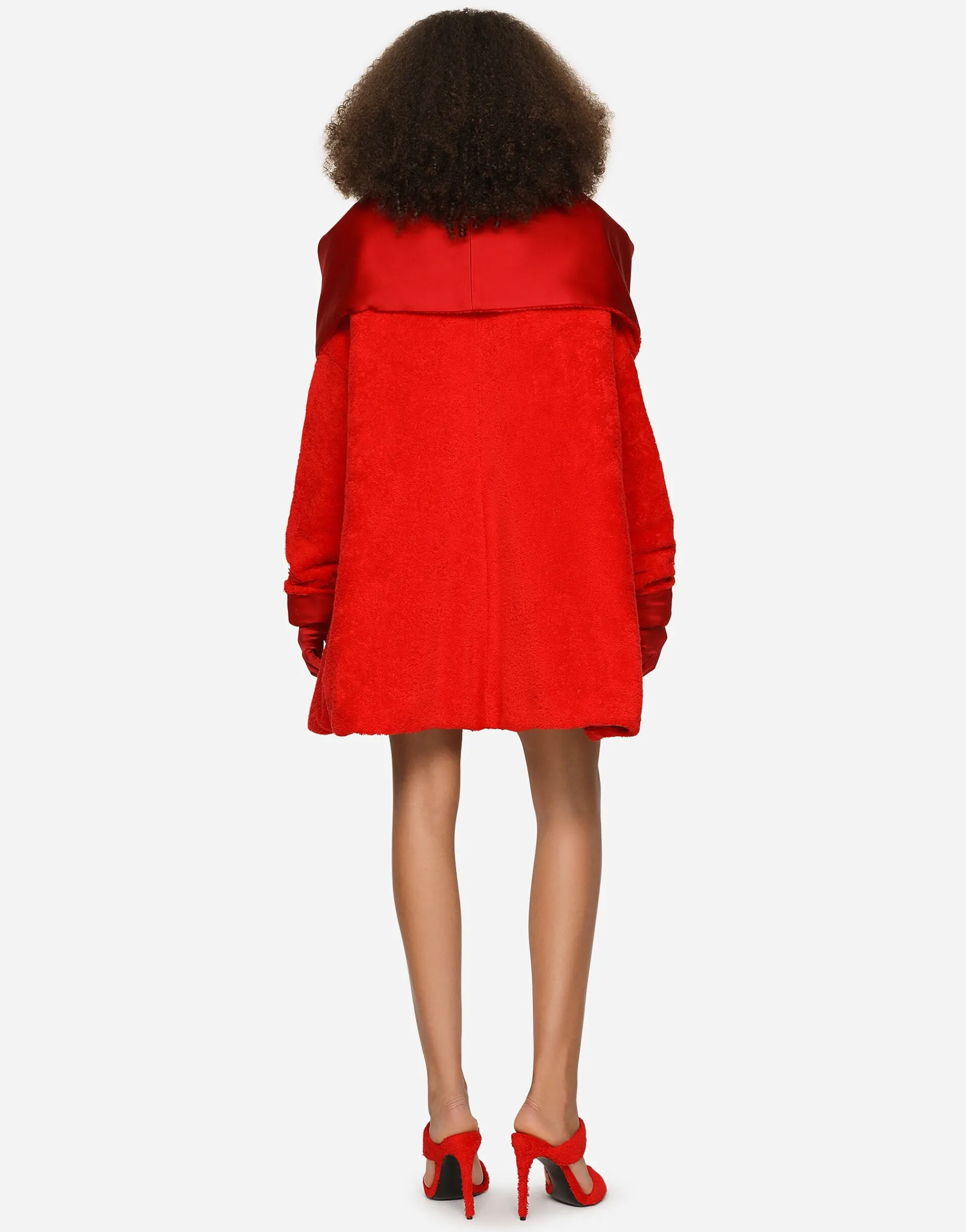 KIM DOLCE&GABBANA Terrycloth coat