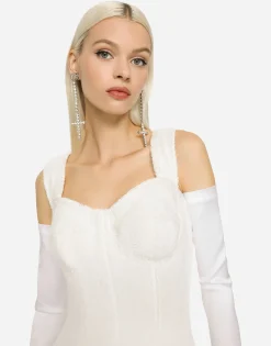 KIM DOLCE&GABBANA Terrycloth minidress