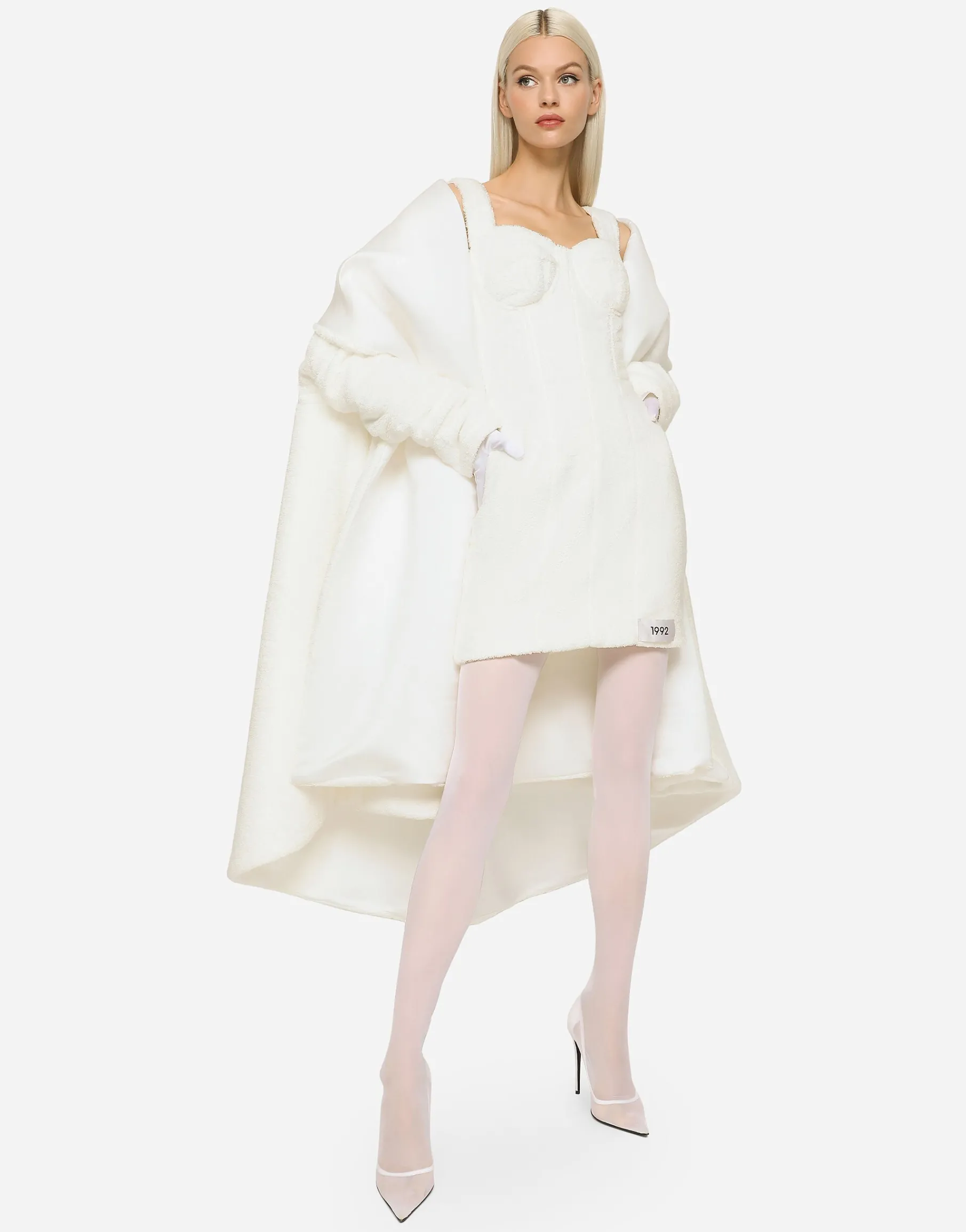 KIM DOLCE&GABBANA Terrycloth minidress
