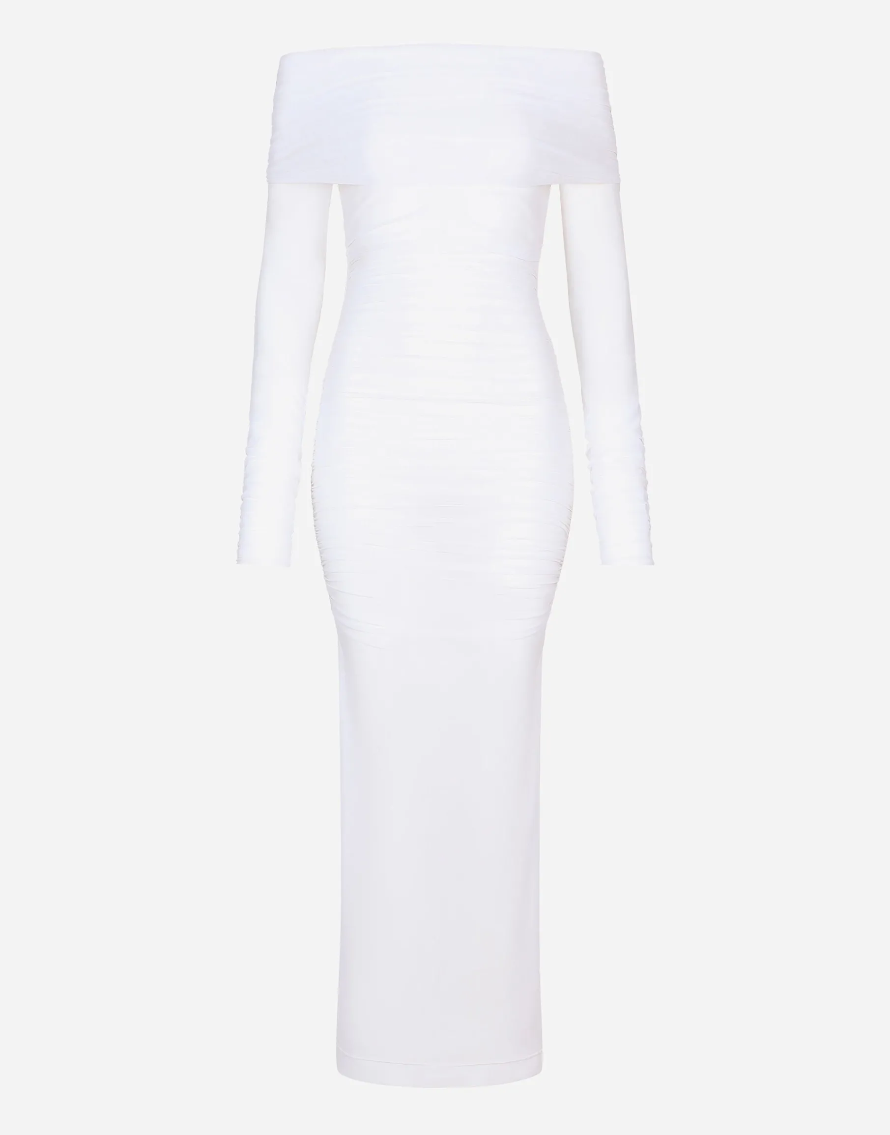 KIM DOLCE&GABBANA Tulle calf-length dress