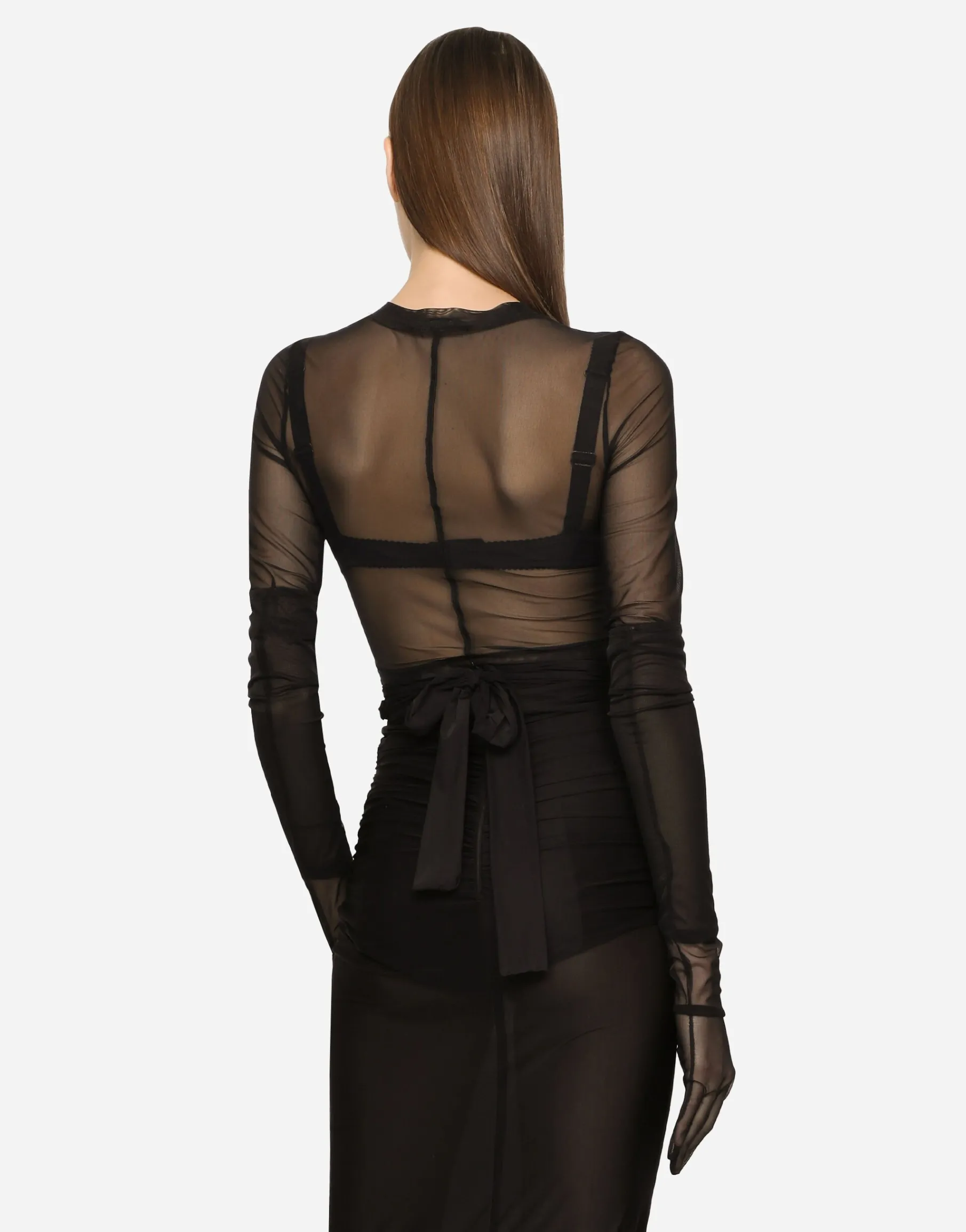 KIM DOLCE&GABBANA Tulle top