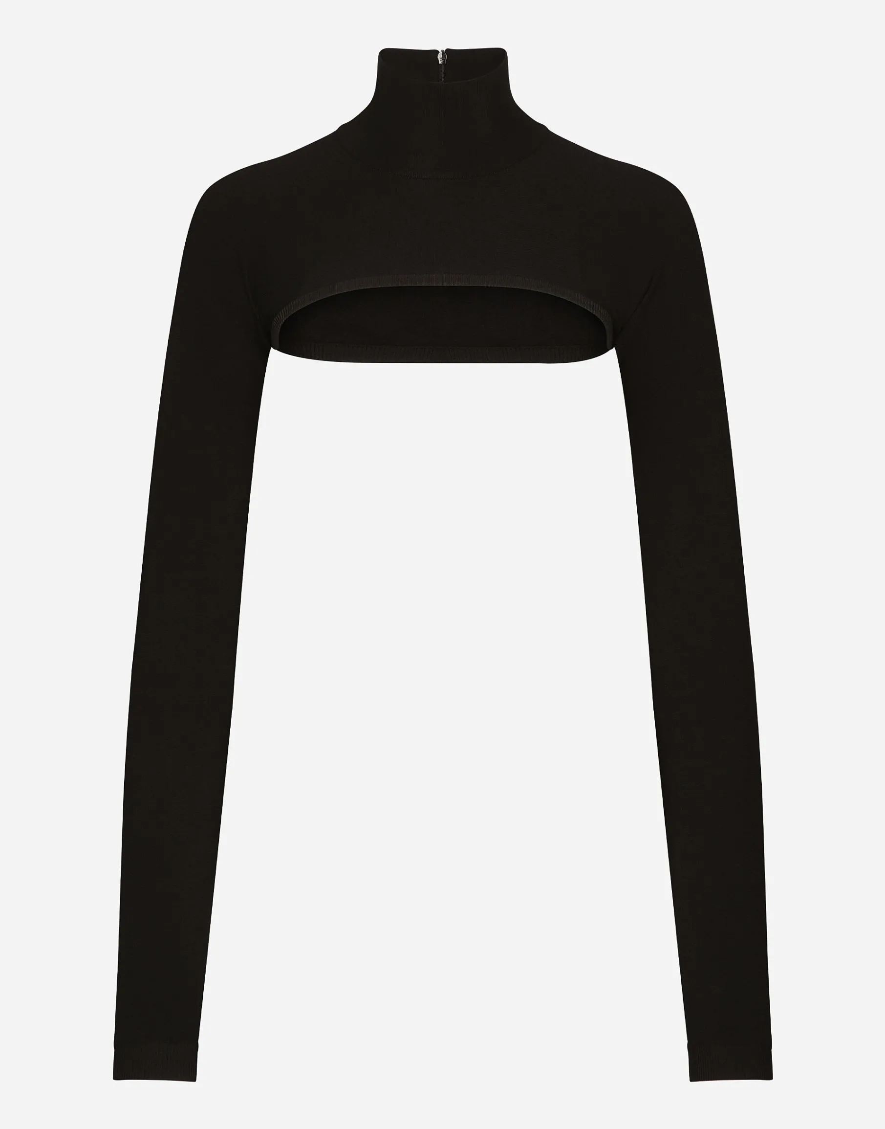 KIM DOLCE&GABBANA Viscose turtle-neck shrug