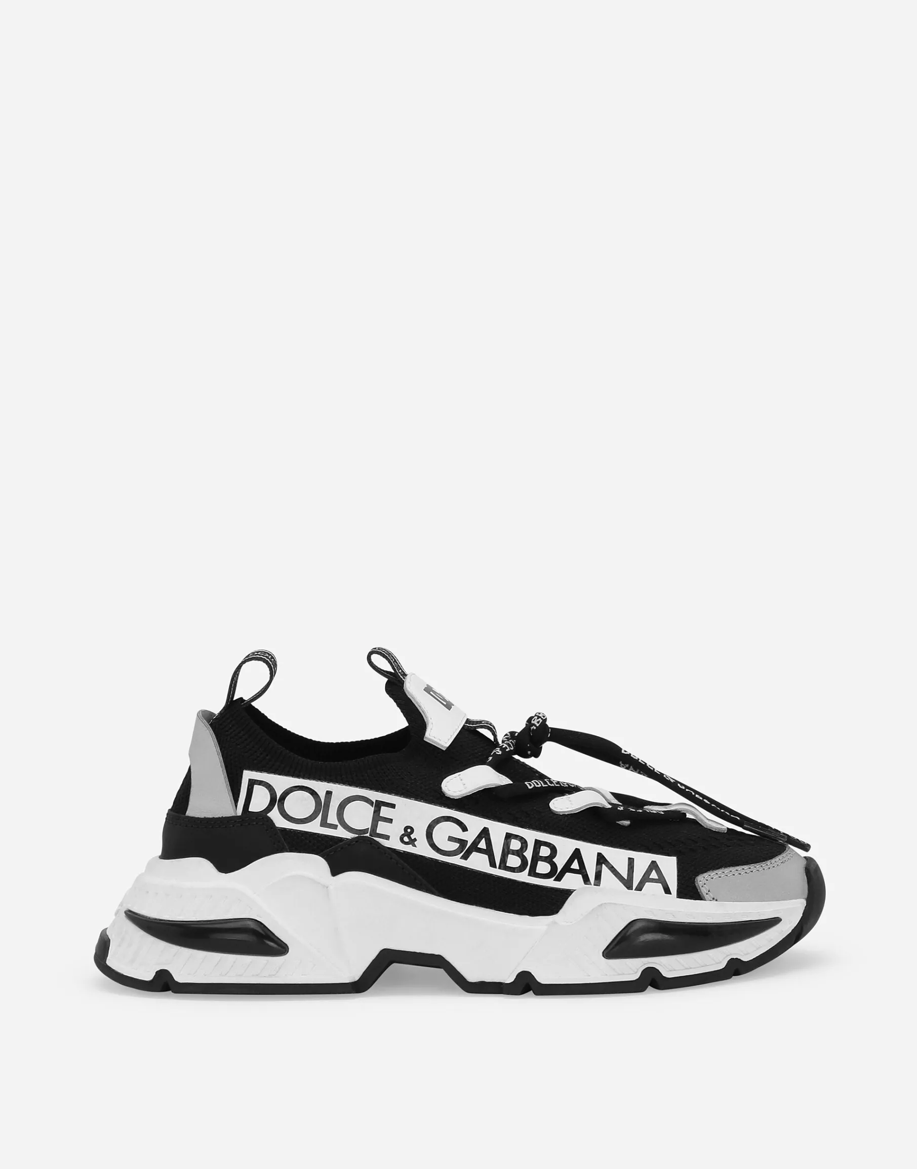 Knit Airmaster sneakers with Dolce&Gabbana logo