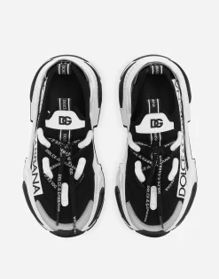 Knit Airmaster sneakers with Dolce&Gabbana logo