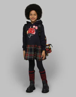 Knit boots with Dolce&Gabbana logo