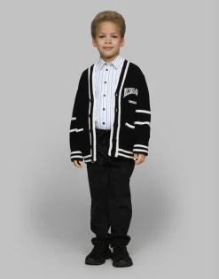 Knit cardigan with Dolce&Gabbana logo