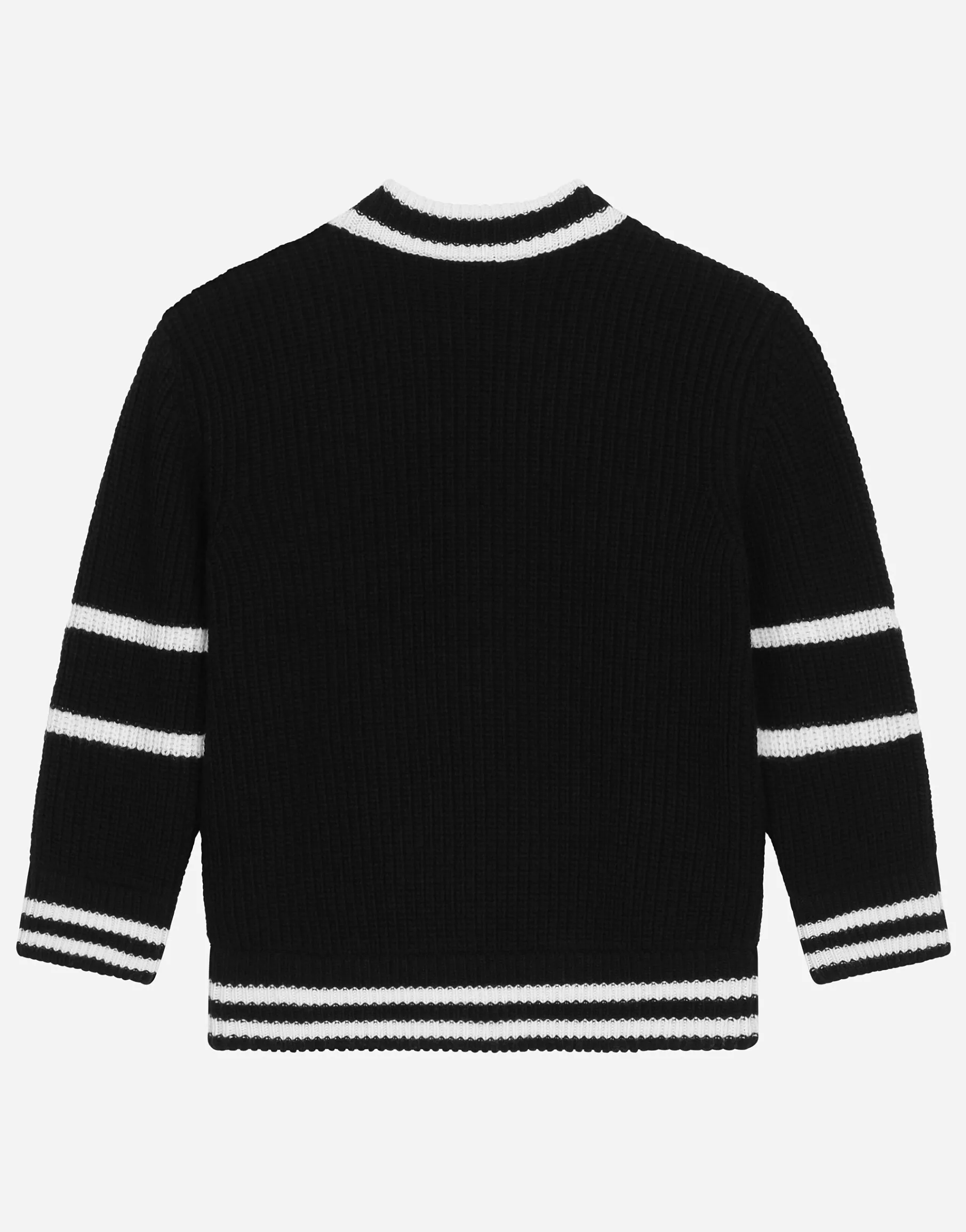 Knit cardigan with Dolce&Gabbana logo