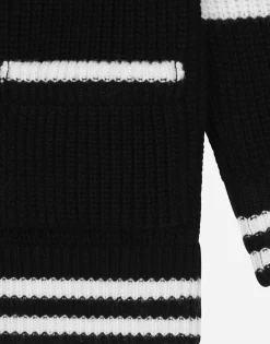 Knit cardigan with Dolce&Gabbana logo