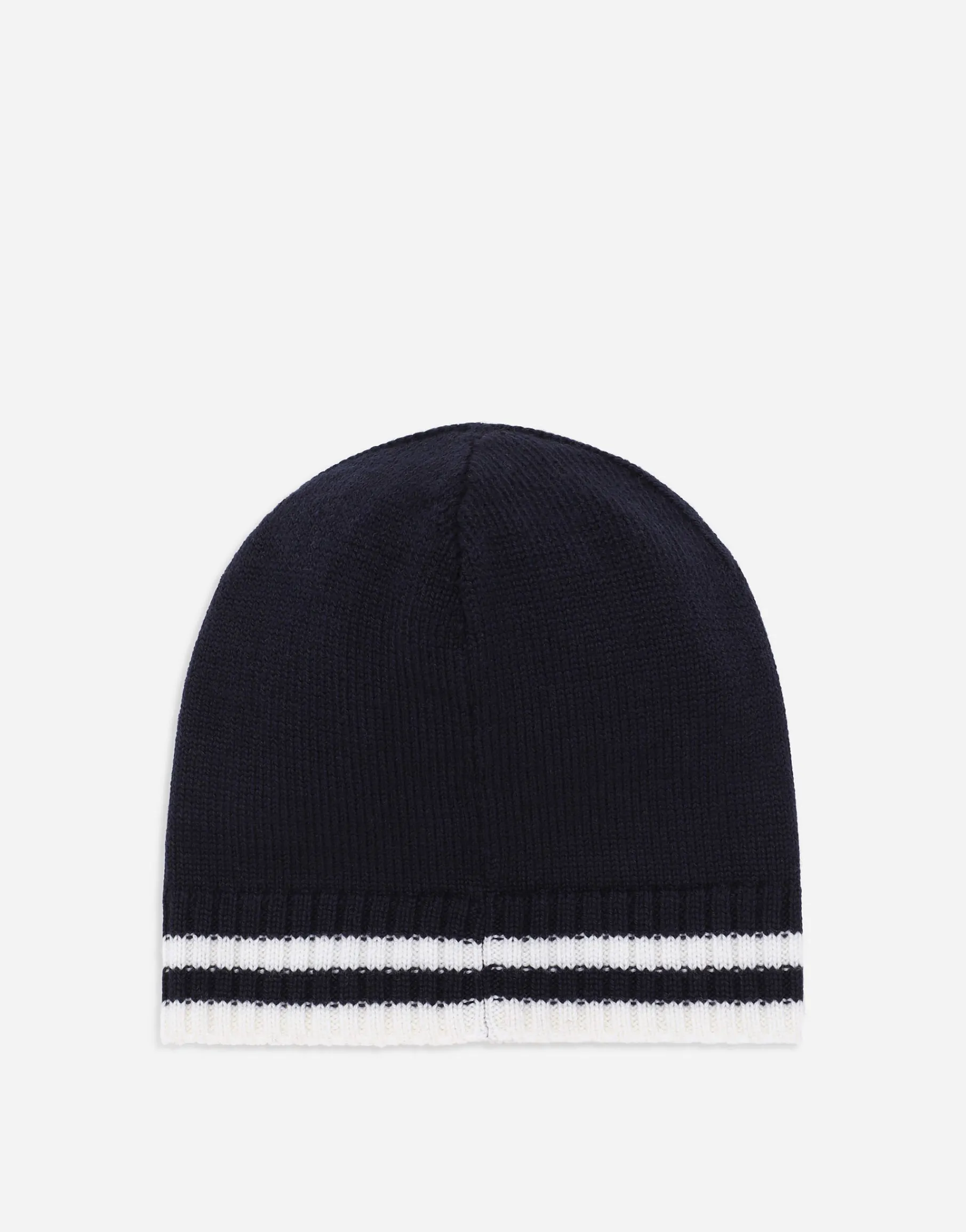 Knit hat with Dolce&Gabbana logo