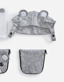 Koala cover for baby carrier