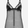 Lace and tulle camisole