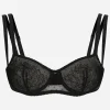 Lace balconette bra