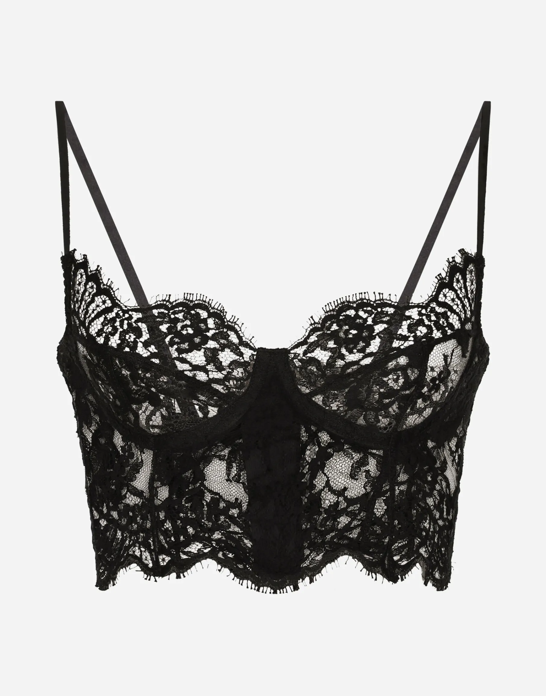 Lace balconette bralette