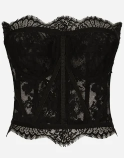 Lace bustier