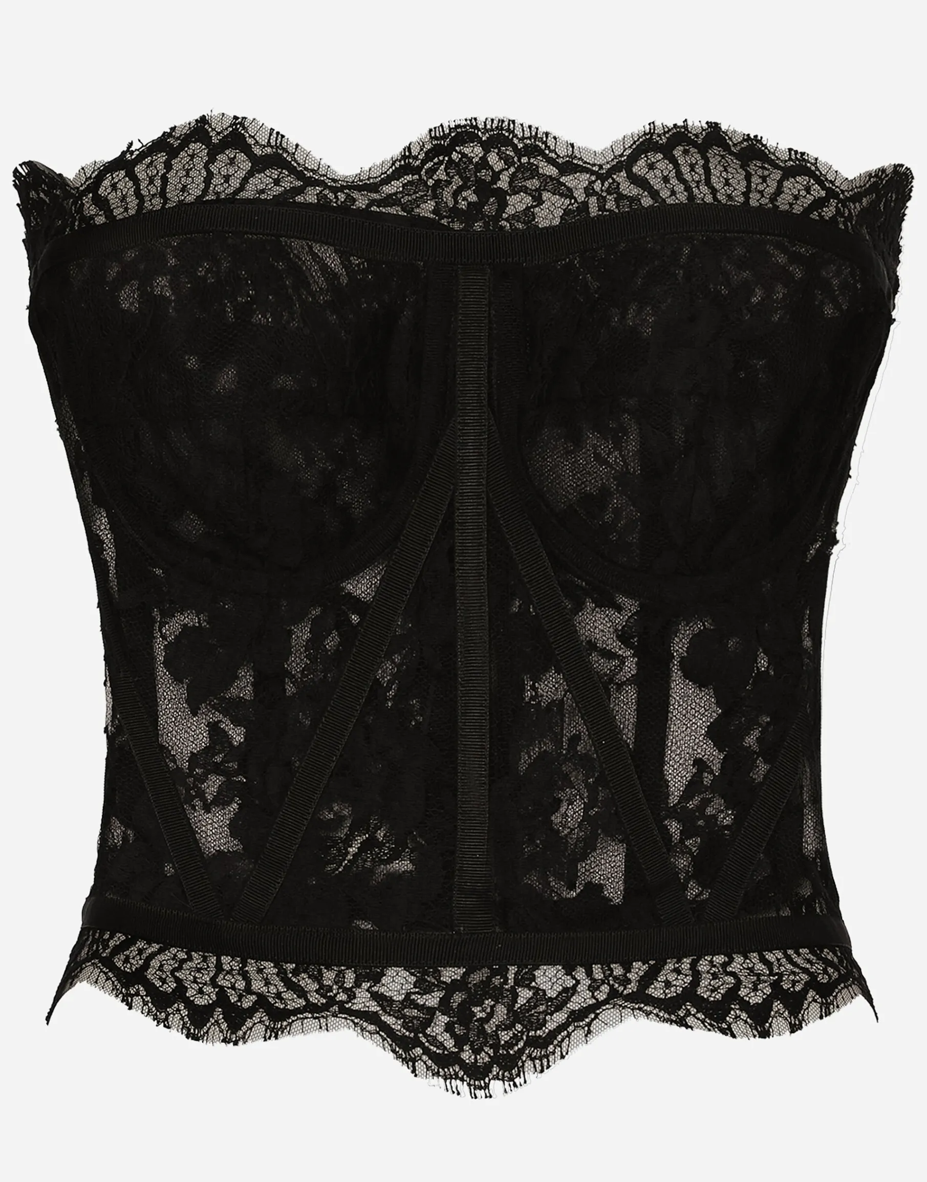 Lace bustier