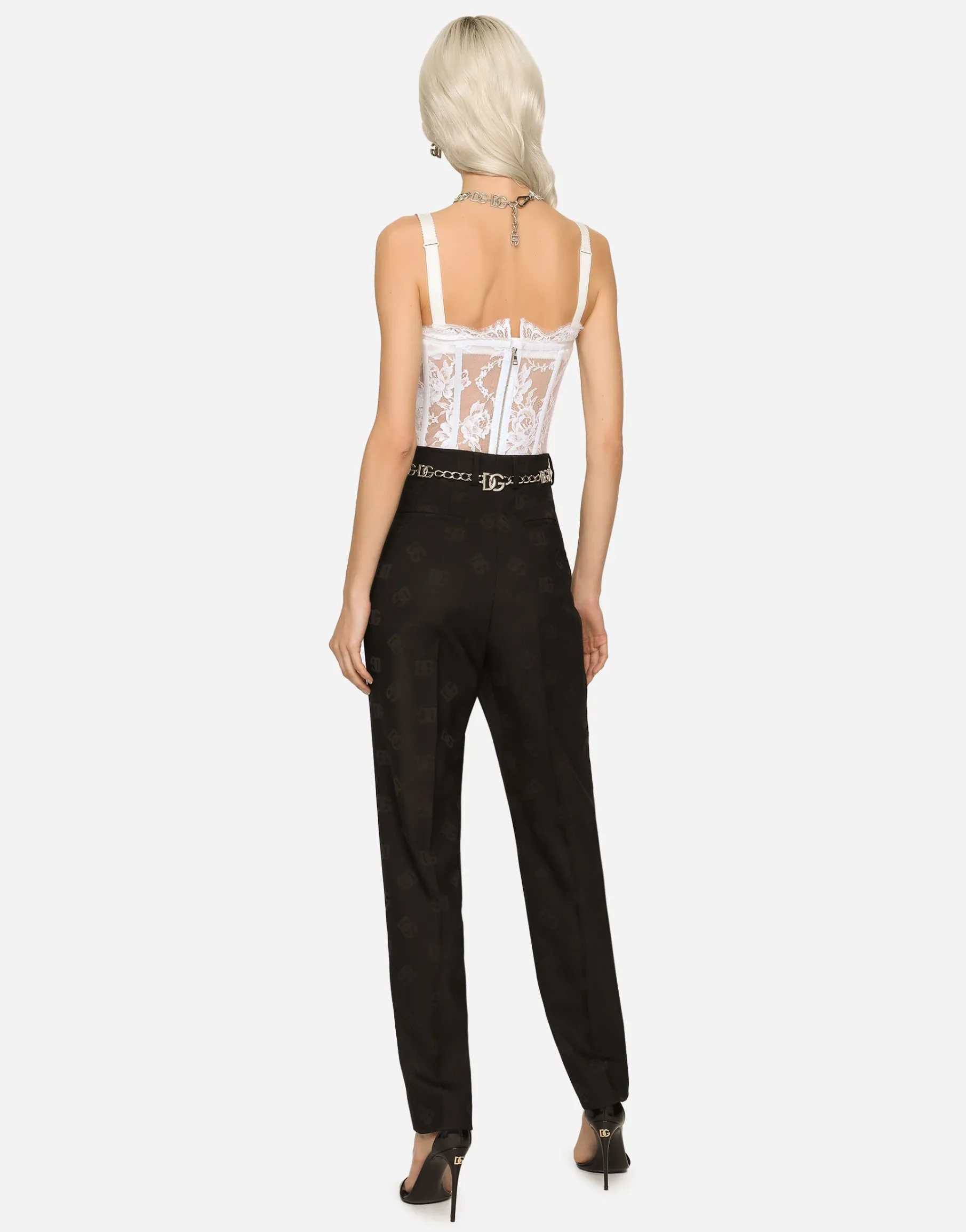 Lace bustier