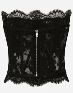 Lace bustier