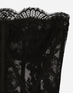 Lace bustier