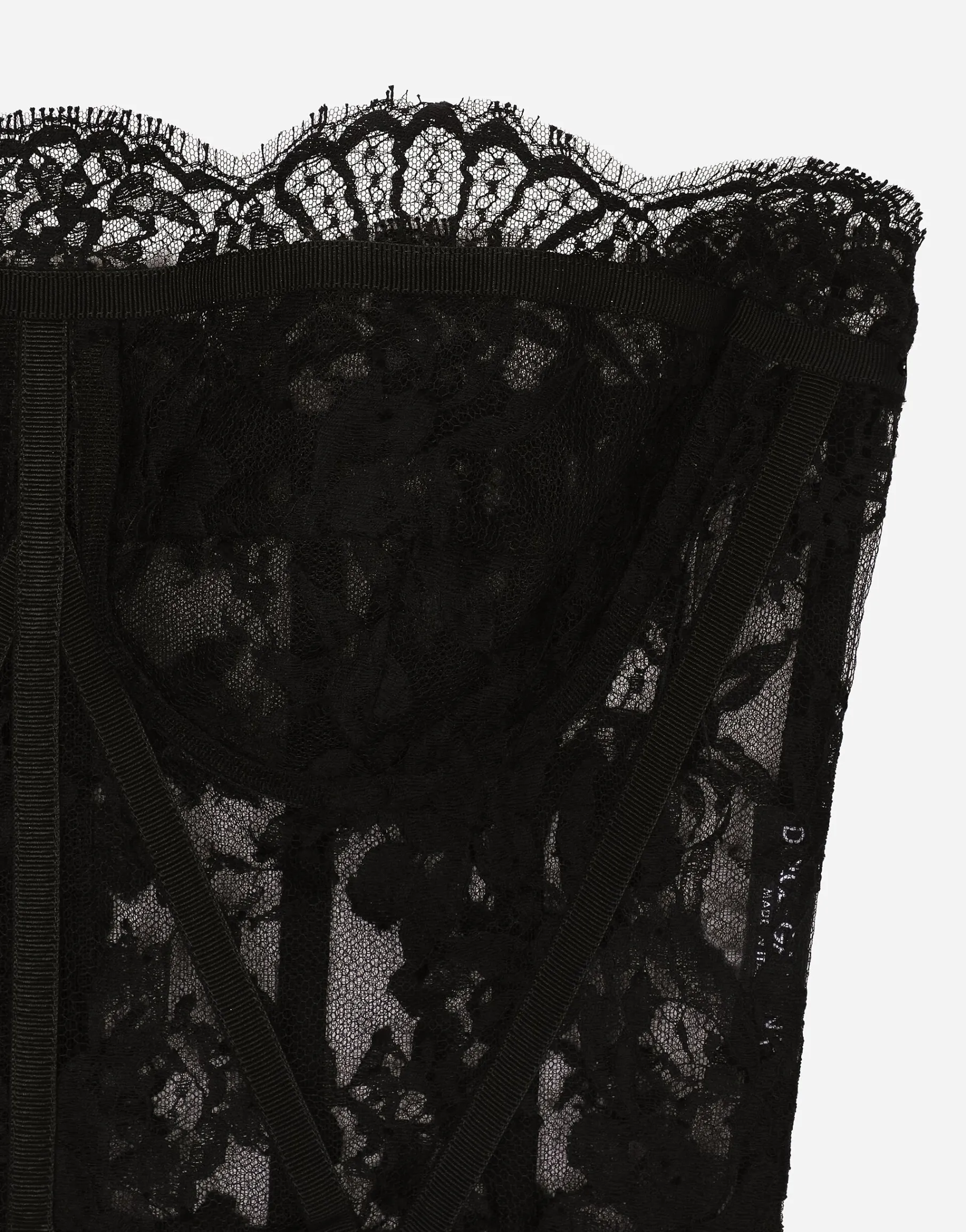 Lace bustier