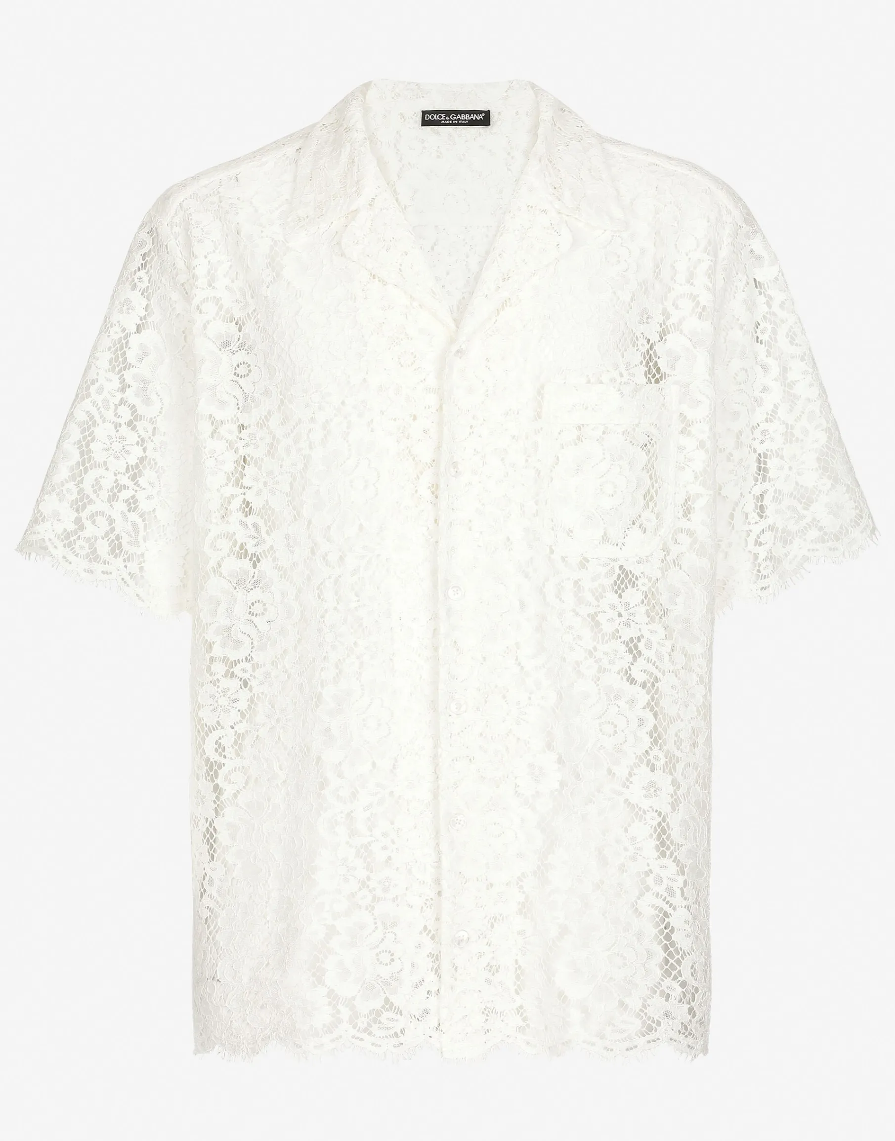 Lace Hawaiian shirt
